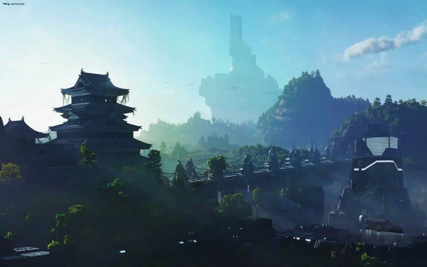 科幻场景高清壁纸图片 2560x1600