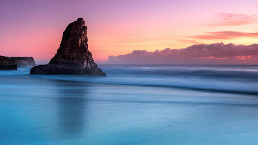 海上日落风景高清壁纸图片 7680x4320