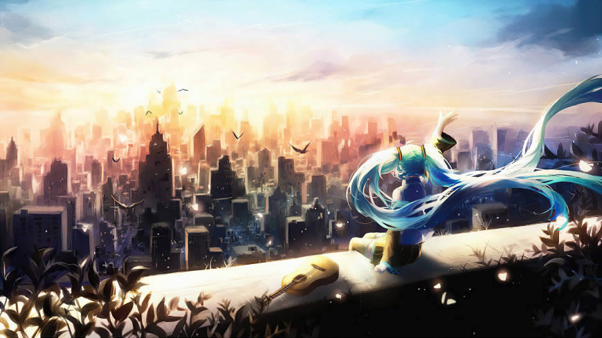 Vocaloid 初音未来高清壁纸图片 3840x2160