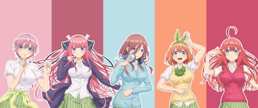 五等分的新娘高清壁纸图片 3440x1440