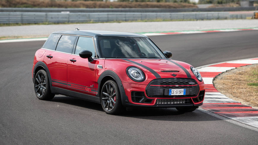 2021款红色MINI John Cooper Works Clubman Rockingham GT Edition高清壁纸图片 5120x2880