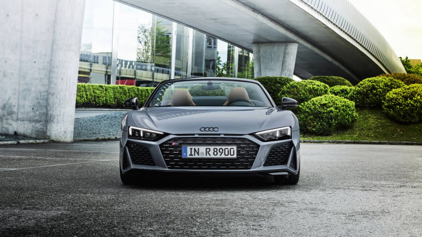 2022款奥迪R8 Spyder V10 Performance RWD高清壁纸图片 3840x2160