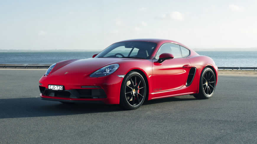 2021款保时捷718 Cayman GTS高清壁纸图片 2560x1440