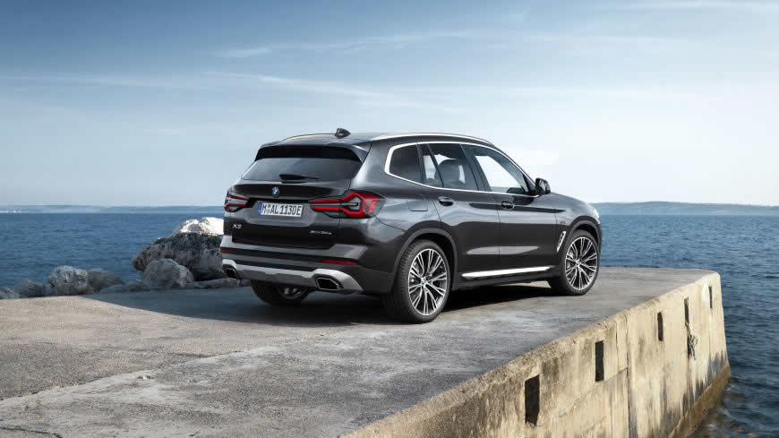 2021款宝马X3 xDrive30e高清壁纸图片 5120x2880