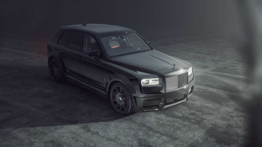 2021款劳斯莱斯库里南(Cullinan) Black Badge高清壁纸图片 7680x4320