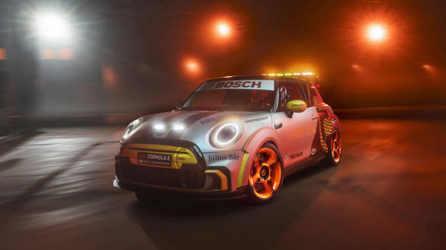 2021款MINI Electric Pacesetter高清壁纸图片 5120x2880