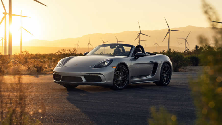 2021款保时捷718 Boxster T高清壁纸图片 5120x2880