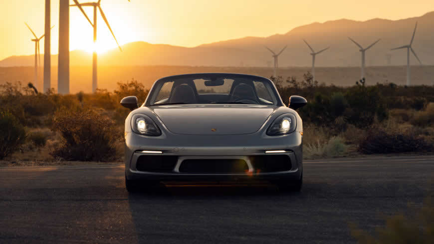 2021款保时捷718 Boxster T高清壁纸图片 5120x2880