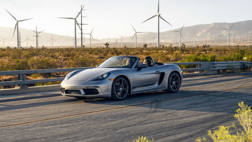 2021款保时捷718 Boxster T高清壁纸图片 5120x2880