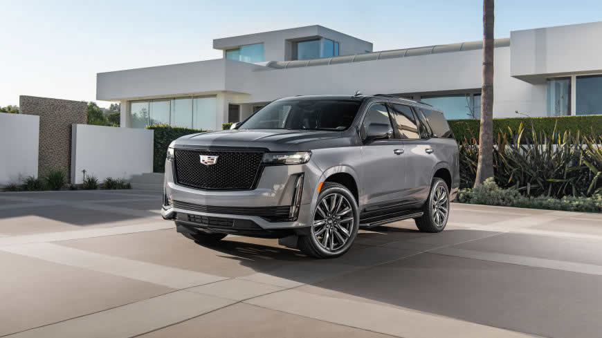 2021款凯迪拉克Escalade Platinum Sport高清壁纸图片 5120x2880