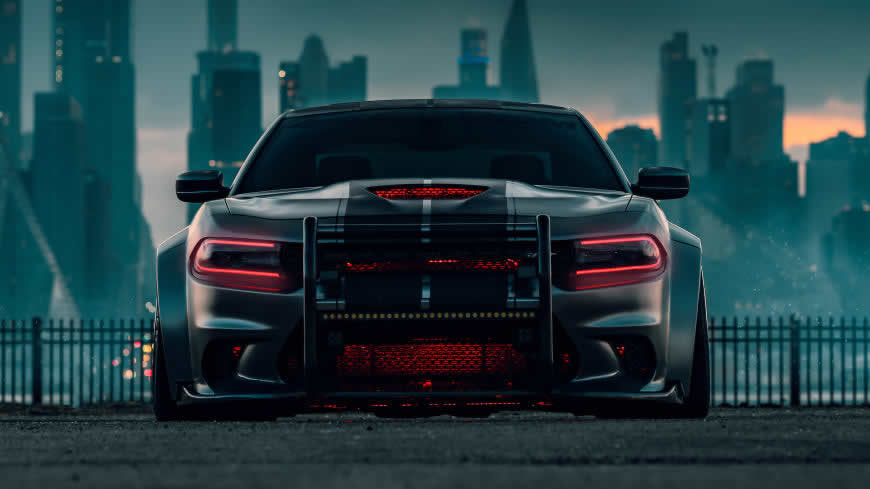 2020款道奇Charger SRT Hellcat高清壁纸图片 3840x2160