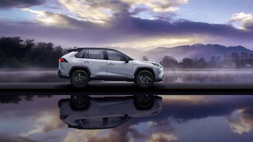 2019款丰田RAV4 Hybrid高清壁纸图片 3840x2160