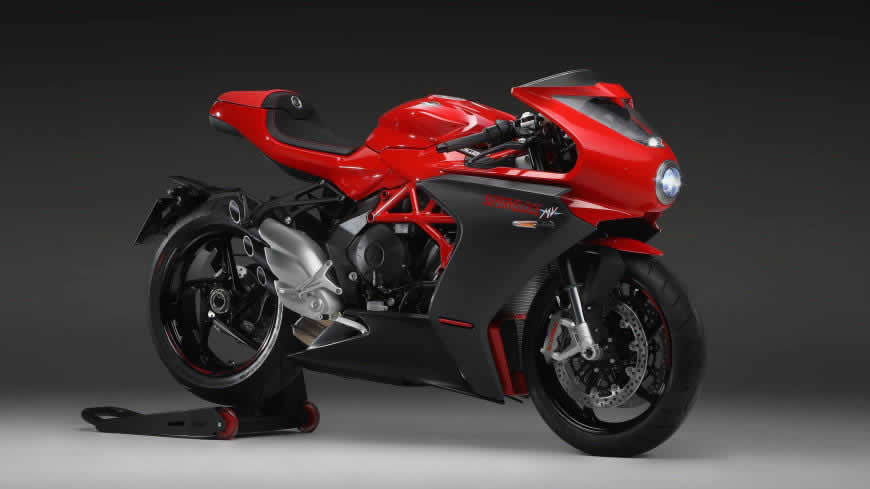 2020款奥古斯塔(MV Agusta) Superveloce 800摩托车高清壁纸图片 2560x1440