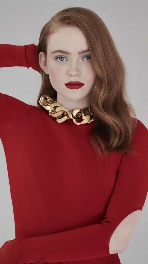 萨迪·辛克(Sadie Sink)高清壁纸图片 2160x3840